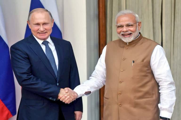 ussian president putin visits india