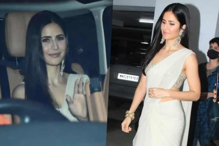 Katrina Kaif spotted at Vicky Kaushal's residence