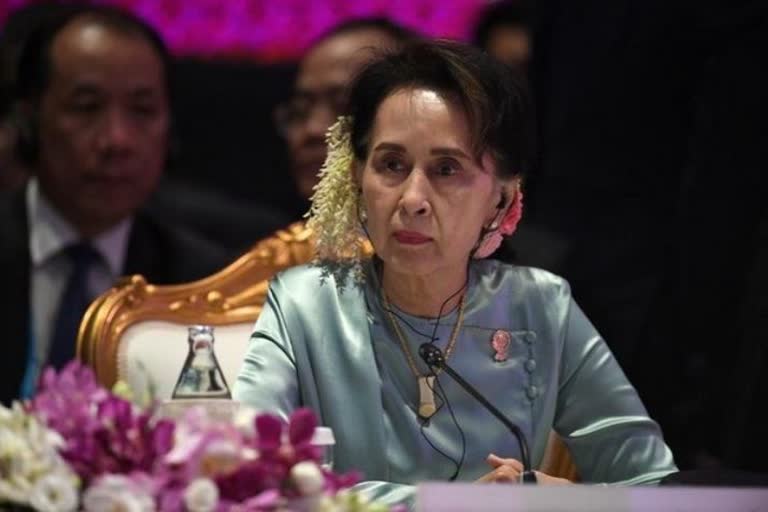 Myanmar's ousted leader Aung San Suu Kyi