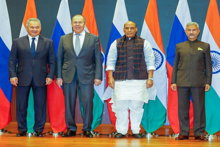 Rajnath Singh terms first 2+2 meeting with Russians as 'historic'