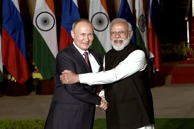PM Modi and Russian President Putin