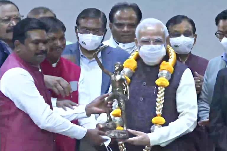 PM Modi at Parliamentary Party meeting