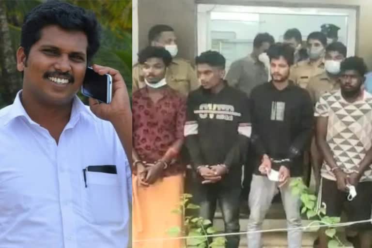 sandeep murder  സന്ദീപ് വധക്കേസ് തെളിവെടുപ്പ്  തിരുവല്ല കൊലപാതകം തെളിവെടുപ്പ്  സന്ദീപ് കുമാര്‍ കൊലപാതകം പുതിയ വാര്‍ത്ത  evidence collection in sandeep murder case  thiruvalla cpm leader murder latest updates  സന്ദീപ് വധം സിപിഎം പ്രതിഷേധം