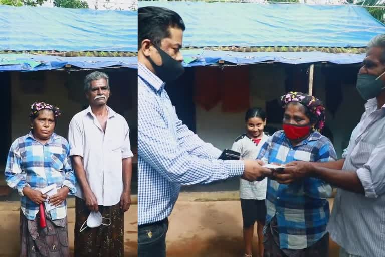 കാഞ്ഞിരമറ്റം വീട് ബാങ്ക് ജപ്തി ഭീഷണി ഒഴിഞ്ഞ് ആമിന  Bank foreclosure on Amina's house in Kanjiramattom averted  MA Yousafali in Panangad  ഹെലികോപ്ടർ അപകടത്തിന് ശേഷം എം.എ യൂസഫലി പനങ്ങാട് സന്ദർശനം  എം.എ യൂസഫലി ആമിന സഹായം