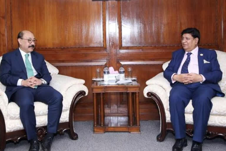 FS Shringla meets Bangladesh FM