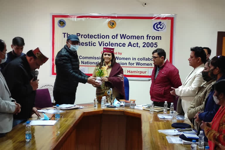 Program on Domestic Violence in hamirpur