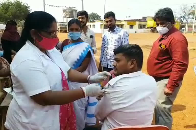 vaccination in villages