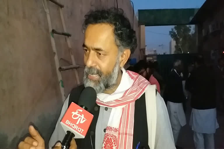 yogendra yadav comments on farmer protest