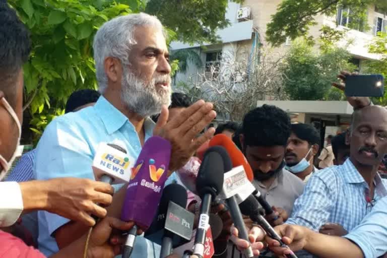 சென்னை ஐஐடி மாணவி பாத்திமாவின் தந்தை முதலமைச்சருடன் சந்திப்பு