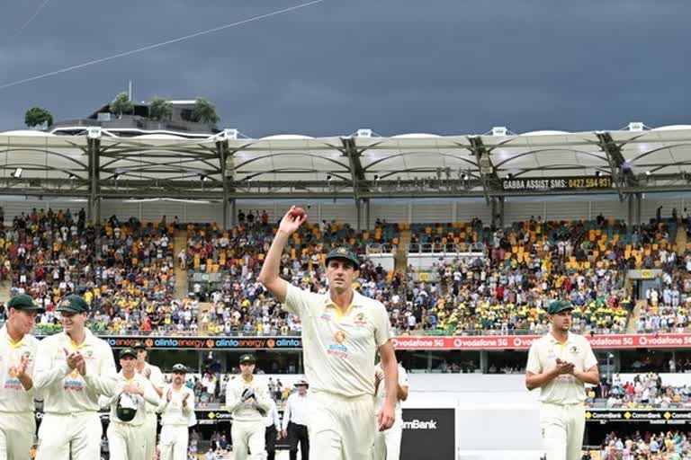 Rain disrupts Cummins' charisma as Australia bundle out England for 147