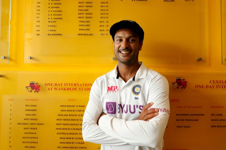 ICC TEST RANKING  AGARWAL RISES TO 11TH IN TEST RANKING  ICC World Test Championship series  ഐസിസി ടെസ്റ്റ് റാങ്കിങ്ങ്  ടെസ്റ്റ് റാങ്കിങ്ങിൽ മായങ്കിന് മുന്നേറ്റം  റാങ്കിങ്ങിൽ വൻ നേട്ടവുമായി മായങ്ക് അഗർവാൾ  ഇന്ത്യ ന്യൂസിലാൻഡ് ടെസ്റ്റ് പരമ്പര