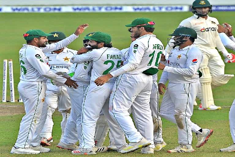 पाकिस्तान क्रिकेट टीम  Pakistan Cricket Team  बांग्लादेश क्रिकेट टीम  Bangladesh Cricket Team  Cricket news  Sports News  Ban vs Pak 2nd Test Match