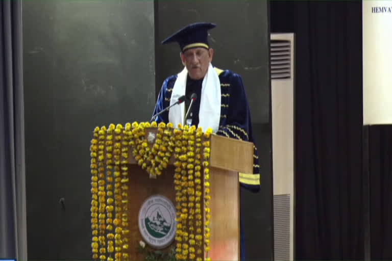 CDS Bipin Rawat at the convocation