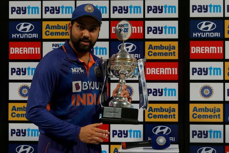 Rohit Sharma new odi captain  BCCI names Rohit Sharma as ODI T20I captain  indias new odi skipper  Test series against SA  indias squad for tests against south africa  rohit test vice captain  രോഹിത് ഇന്ത്യയുടെ ഏകദിന നായകൻ  ദക്ഷിണാഫ്രിക്കൻ പര്യടനത്തിനുള്ള ടീമിനെ പ്രഖ്യാപിച്ചു  രോഹിത് പുതിയ ക്യാപ്‌റ്റൻ