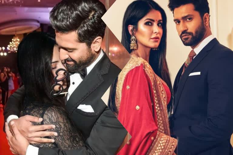 Vicky Katrina wedding today  കത്രീന കെയ്‌ഫ്-വിക്കി കൗശല്‍ വിവാഹത്തിന് ഇനി മണിക്കൂറുകള്‍  Vicky Katrina Sangeet Haldi ceremony  Bollywood celebrities performance in Sangeet ceremony  Sojat Mehandi on Katrina's hands  Sehra Bandi ceremony in Vicky Katrina wedding  Vicky Kaushal's grand entry in wedding venue  Latest Bollywood Entertainment news  Latest Bollywood celebrity wedding news