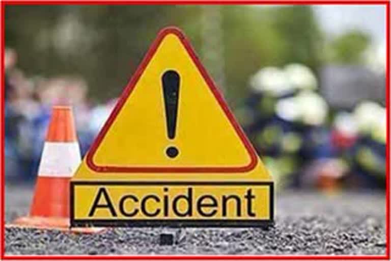 Dumper accident at Jalukbari