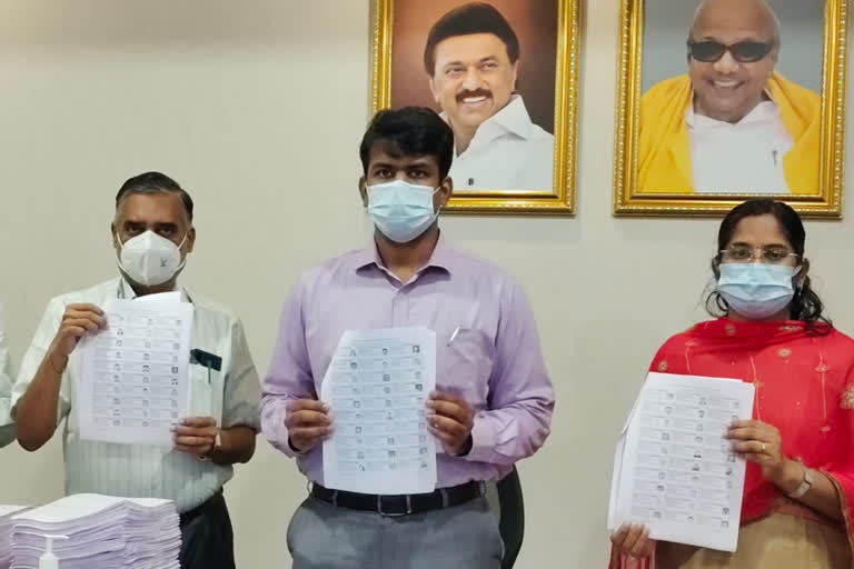 Publication of Voter List in Coimbatore