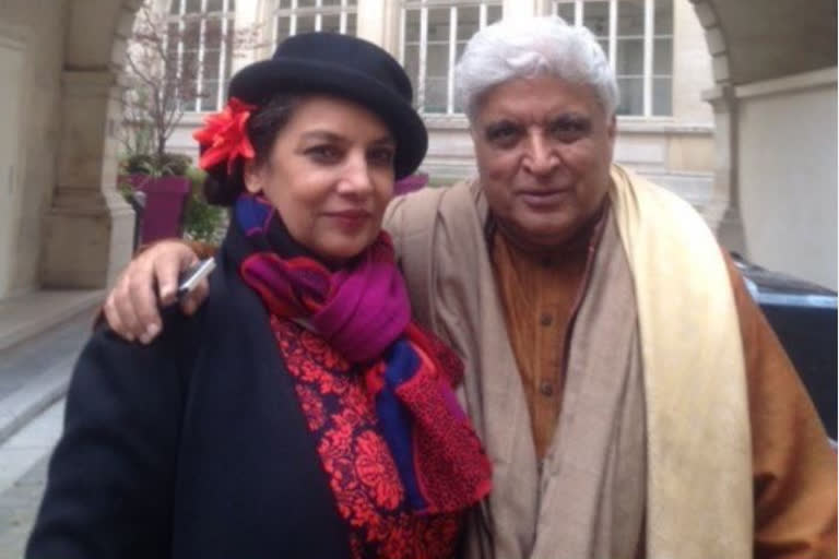 Shabana Azmi javed akhtar 37th wedding anniversary