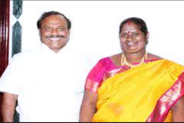 Minister CV Ganesan wife passed away