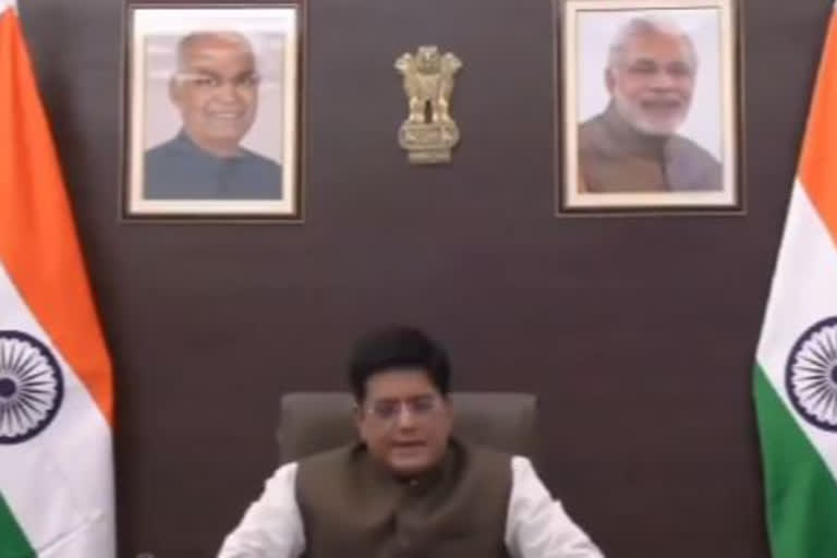 Piyush Goyal addresses Destination Tripura Investment Summit