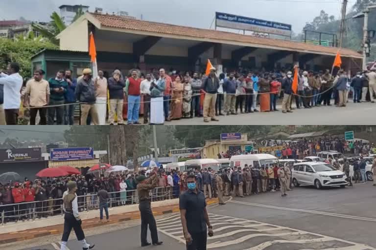 coonoor people pays tribute to cds Bibin Rawat and 12 others