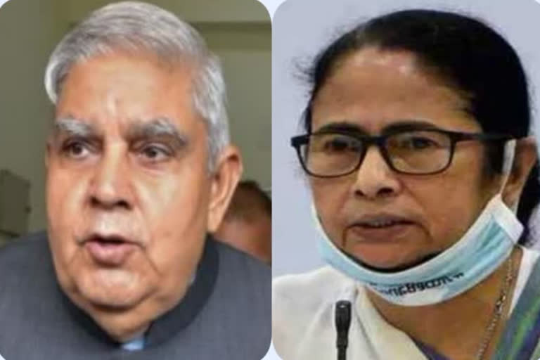 wb governor jagdeep dhaknhar writes to cm mamata banerjee about bsf issue