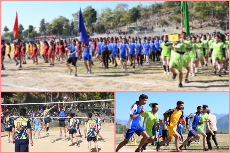 Inter College Sports Meet at nauni university