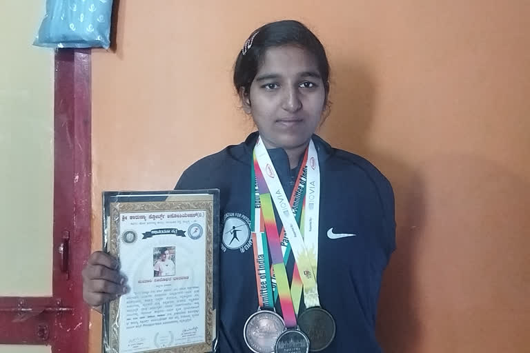 para athlete  achievement in Hubballi