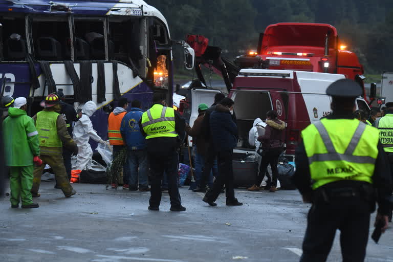 49 migrants dead, 58 injured in truck crash in south Mexico