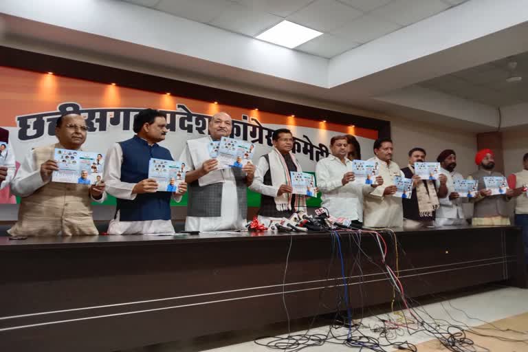 Chhattisgarh urban body elections manifesto