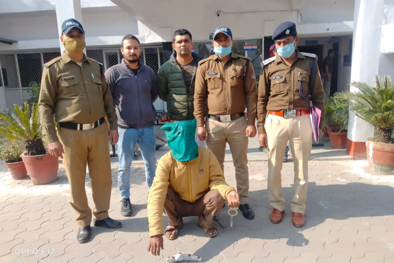 Haldwani police arrested accused in firing case