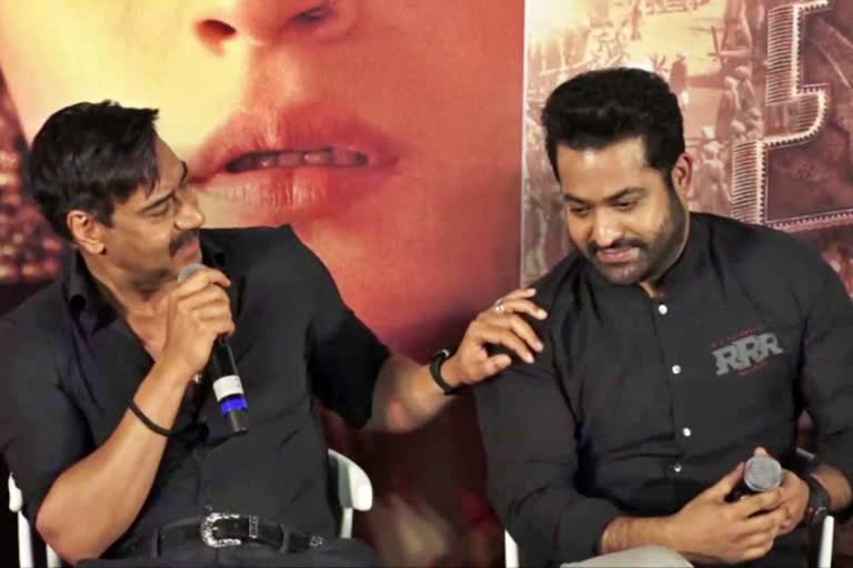 Jr NTR praising Ajay Devgn