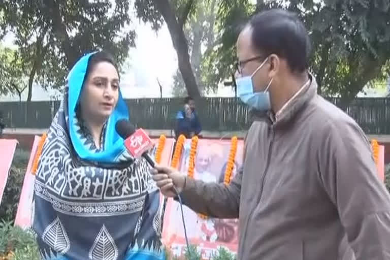 Former Union Minister Harsimrat Kaur Badal