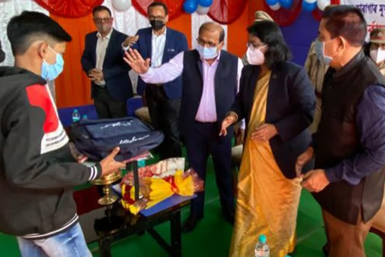 inauguration of blessing ceremony at guwahati central jail