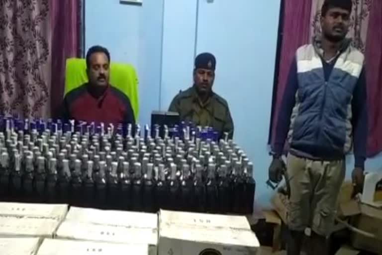 liquor recovered in Munger