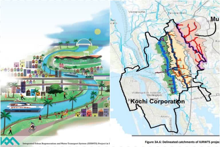 KMRL with canal renovation project  face of Kochi will change  city development project kochi  integrated urban regeneration and water transport system  kochi metro rail limited  കനാല്‍ നവീകരണ പദ്ധതിയുമായി കെ.എം.ആര്‍.എല്‍  കൊച്ചിയുടെ മുഖം മാറുന്നു  കൊച്ചി മെട്രോ റെയില്‍ ലിമിറ്റഡ്  കൊച്ചി നഗരത്തിലെ കനാലുകള്‍  കേരള വാട്ടര്‍ അതോറിറ്റി