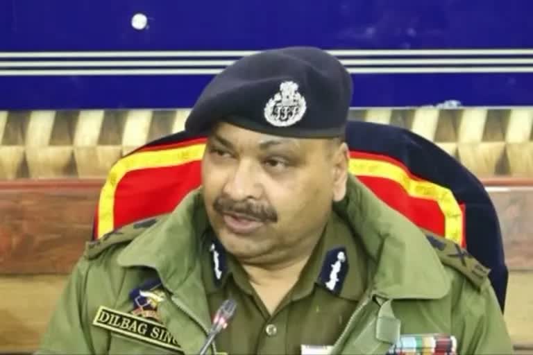 Jammu and Kashmir Director General of Police Dilbag Singh