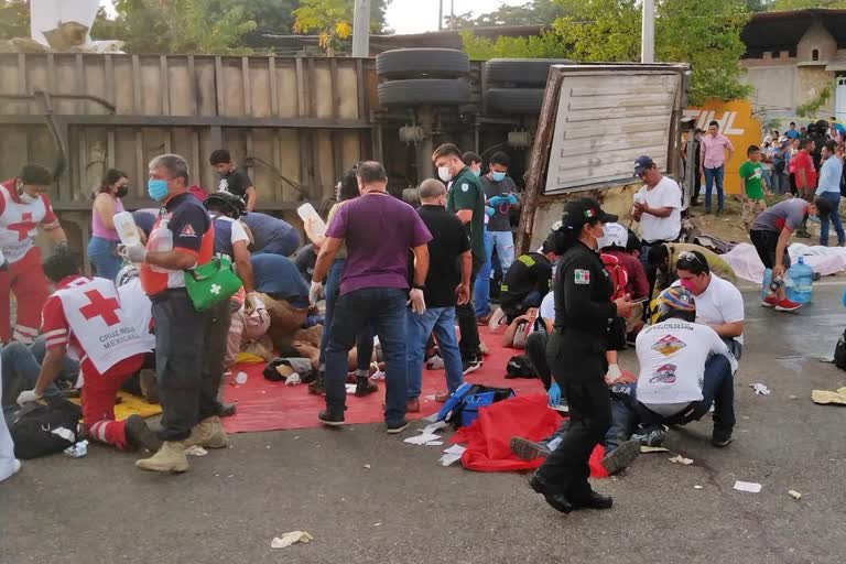 Mexico truck crash