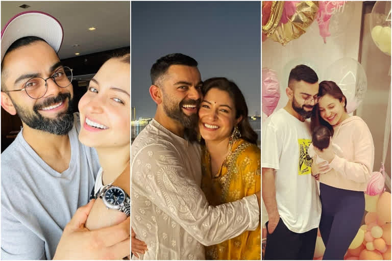 Virat Kohli and Anushka Sharma celebrates 4th wedding anniversary