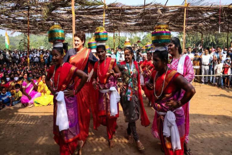 Priyanka Gandhi Traditional Dance