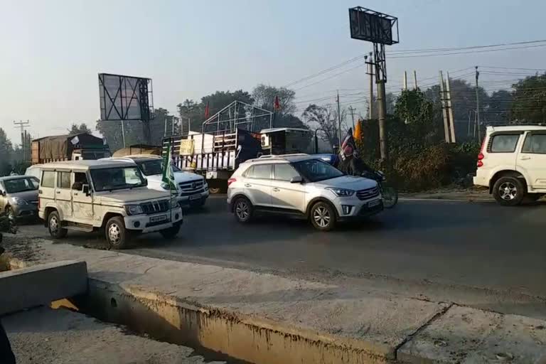 Sonipat Police diverted routes