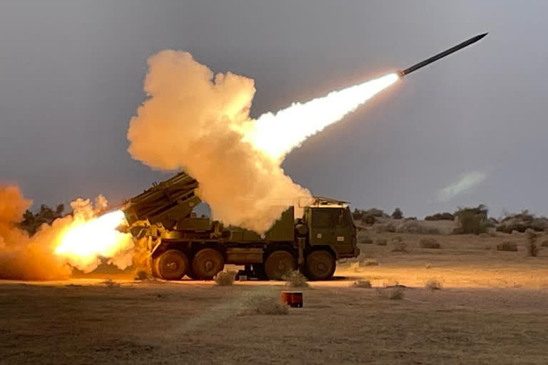 DRDO announces successful testing of the Pinaka Extended Range (Pinaka-ER), Multi Barrel Rocket Launcher System, Area Denial Munitions (ADM), and indigenously developed fuzes at various test ranges.