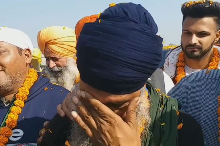 Farmers got emotional on reaching Ladowal Toll Plaza Punjab