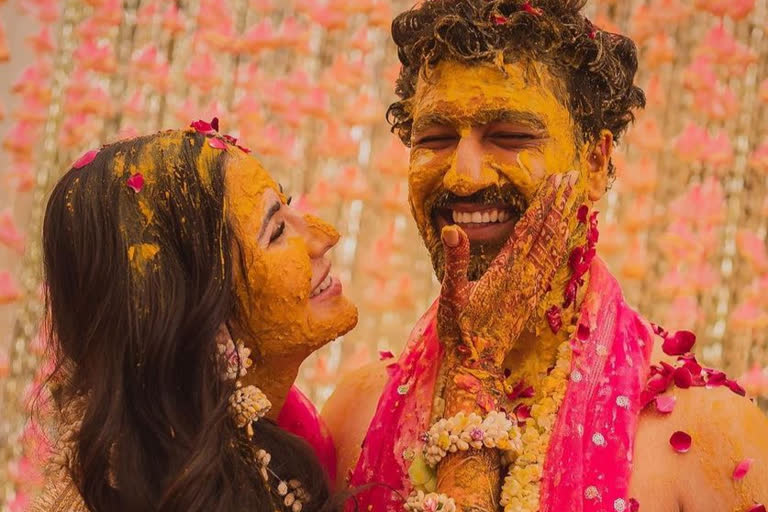 Vicky-Katrina brim with happiness in latest pictures from their wedding