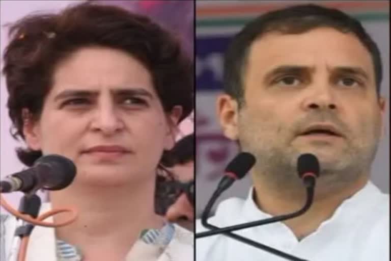 Rahul gandhi, Priyanka gandhi