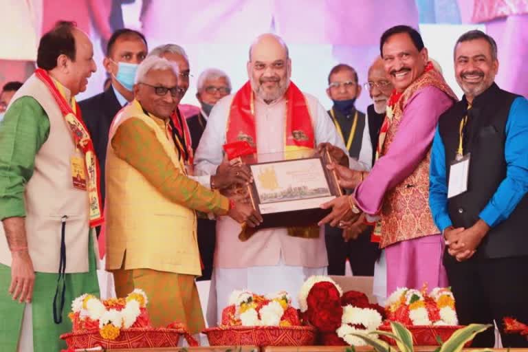 Amit Shah In Umiyadham: કેન્દ્રીય પ્રધાને કહ્યું- પાટીદારોનો ઉત્કર્ષ તે ગુજરાતનો ઉત્કર્ષ, મંદિરો આસ્થાના જ નહીં, સેવાના પણ કેન્દ્ર