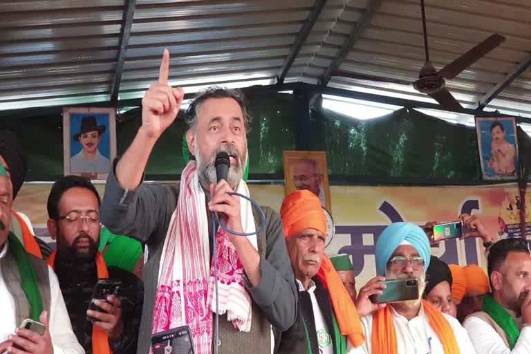 History will remember! Tikait saved Ghazipur Morcha from being killed on January 28: Yogendra Yadav