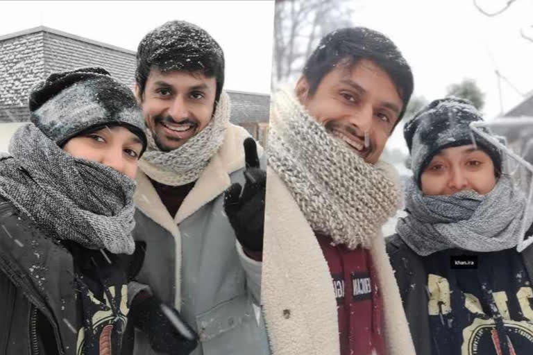 ira khan nupur shikhare snow pictures