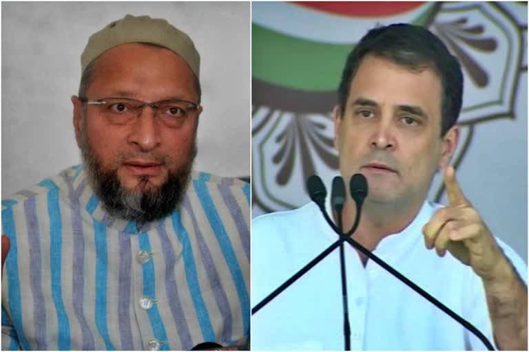 Owaisi targets Rahul on Hindutva