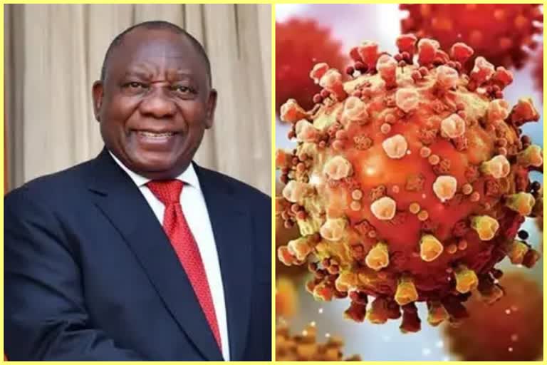 South africa president covid